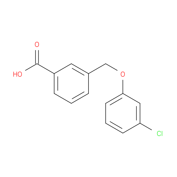 3-((3-Chlorophenoxy)methyl)benzoic acid