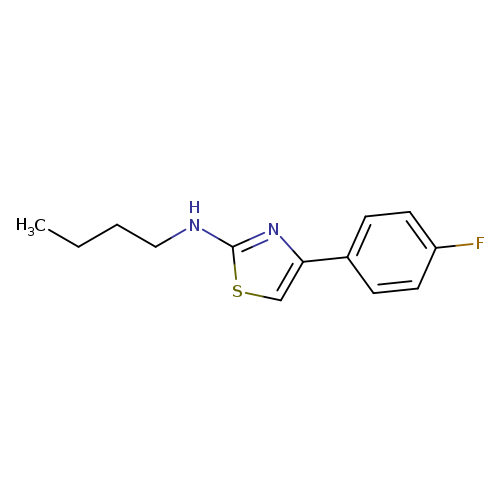 N-butyl-4-(4-fluorophenyl)-1,3-thiazol-2-amine