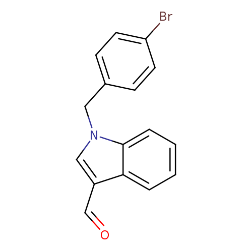 1-(4-Bromobenzyl)-1h-indole-3-carbaldehyde
