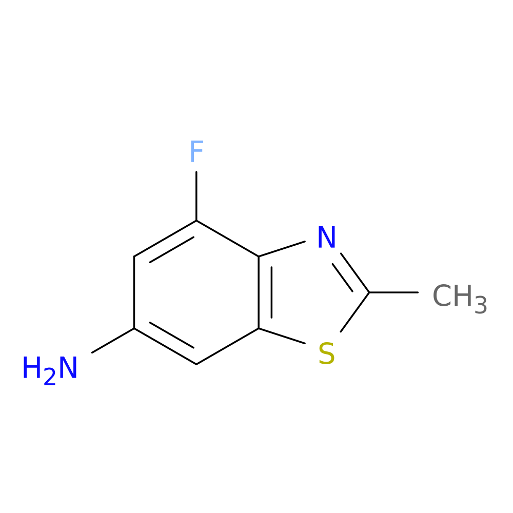 4-fluoro-2-methyl-1,3-benzothiazol-6-amine