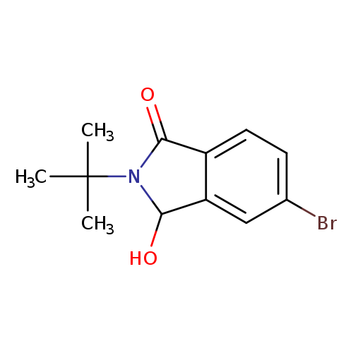 5-Bromo-2-tert-butyl-3-hydroxyisoindolin-1-one
