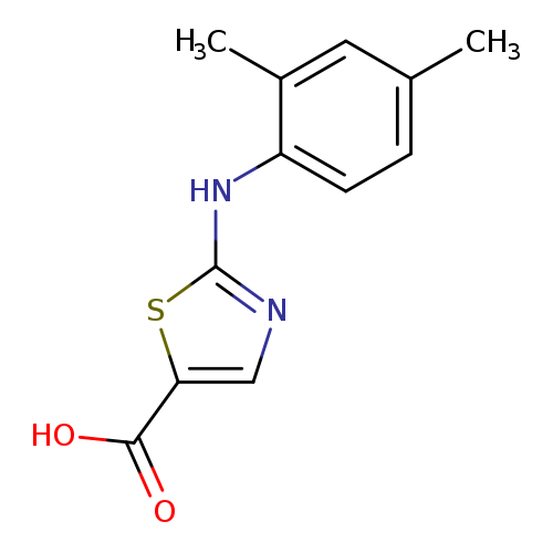 2-[(2,4-DIMETHYLPHENYL)AMINO]-1,3-THIAZOLE-5-CARBOXYLIC ACID