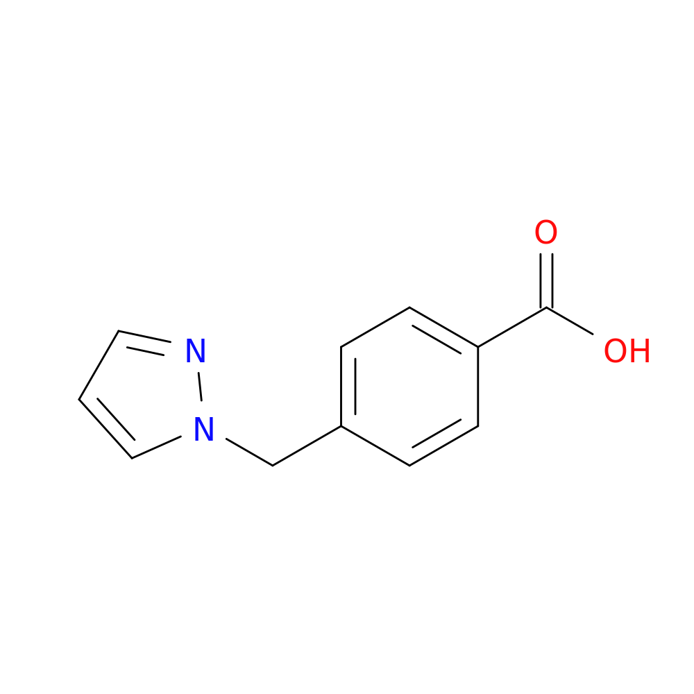 4-((1H-Pyrazol-1-yl)methyl)benzoic acid