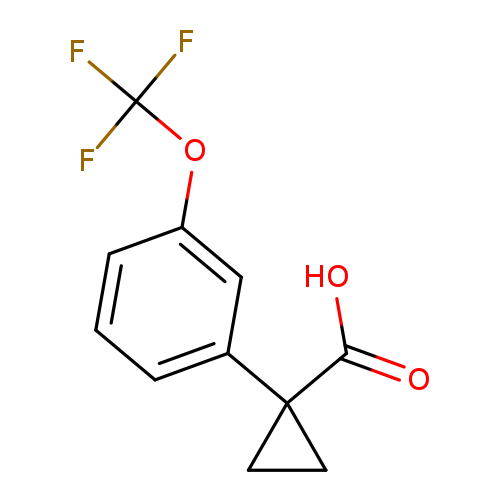 1-[3-(trifluoromethoxy)phenyl]cyclopropane-1-carboxylic acid