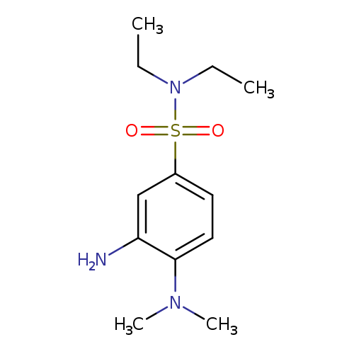 3-amino-4-(dimethylamino)-N,N-diethylbenzene-1-sulfonamide