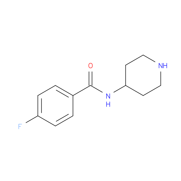 4-Fluoro-N-(piperidin-4-yl)benzamide