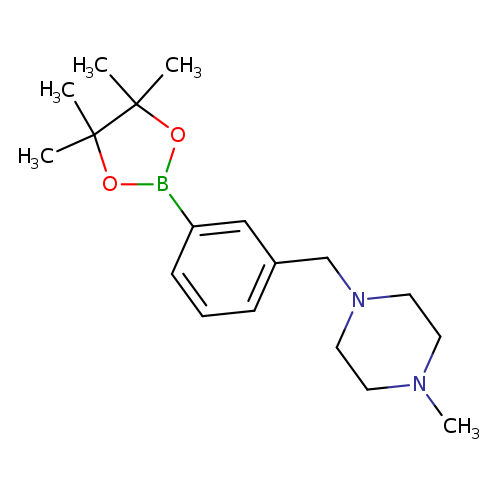 1-Methyl-4-(3-(4，4，5，5-tetramethyl-1，3，2-dioxaborolan-2-yl)benzyl)piperazine