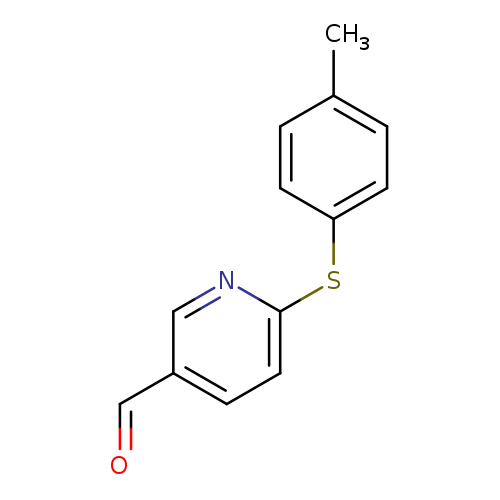 6-[(4-methylphenyl)sulfanyl]pyridine-3-carbaldehyde