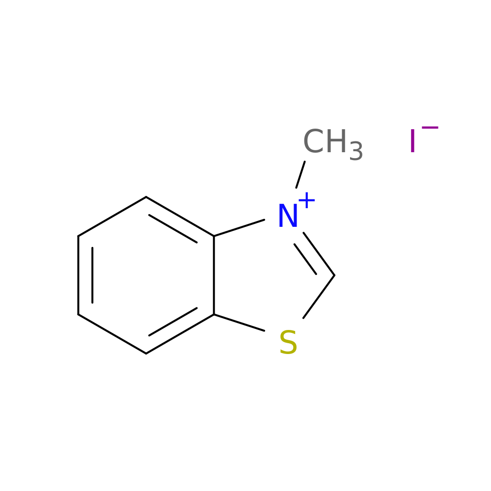 3-Methylbenzothiazolium iodide