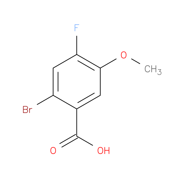 2-Bromo-4-fluoro-5-methoxybenzoic acid