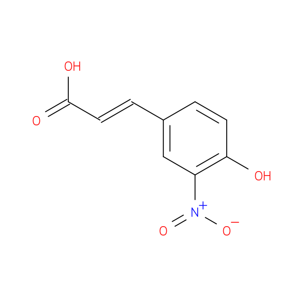 4-Hydroxy-3-nitrocinnamic acid