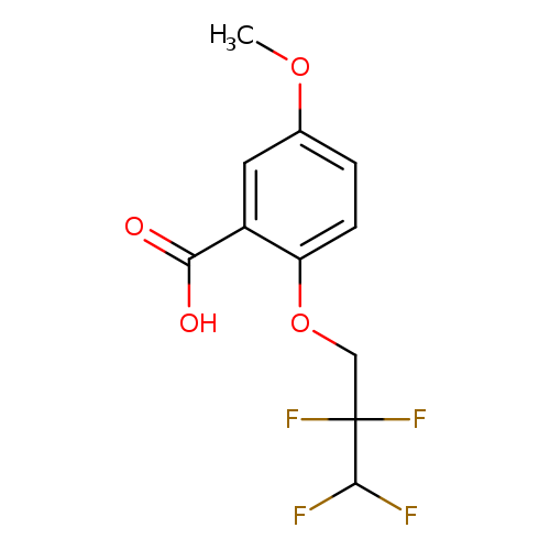 5-methoxy-2-(2,2,3,3-tetrafluoropropoxy)benzoic acid