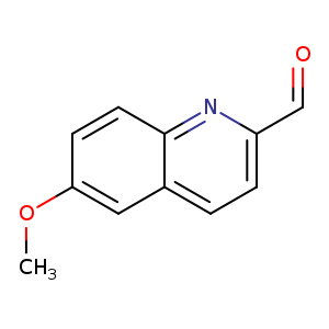2-Quinolinecarboxaldehyde, 6-methoxy-