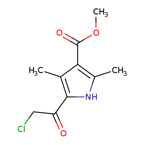 Methyl 5-(2-chloroacetyl)-2,4-dimethyl-1H-pyrrole-3-carboxylate