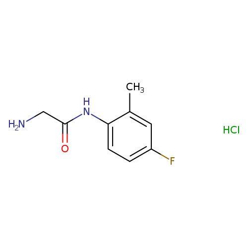 N~1~-(4-fluoro-2-methylphenyl)glycinamide hydrochloride