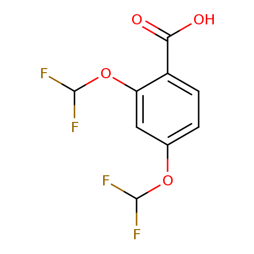 2,4-Bis-difluoromethoxy-benzoic acid