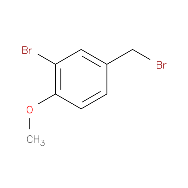 2-Bromo-4-(bromomethyl)-1-methoxybenzene