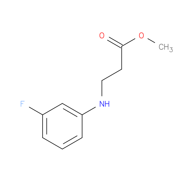 methyl 3-[(3-fluorophenyl)amino]propanoate