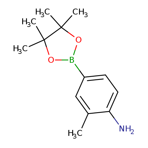 2-​Methyl-​4-​(4,​4,​5,​5-​tetramethyl-​1,​3,​2-​dioxaborolan-​2-​yl)​benzenamine