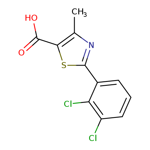 2-(2,3-dichlorophenyl)-4-methyl-1,3-thiazole-5-carboxylic acid