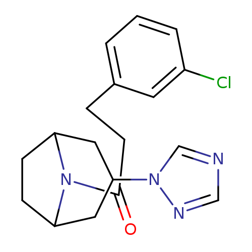 3-(3-chlorophenyl)-1-[3-(1H-1,2,4-triazol-1-yl)-8-azabicyclo[3.2.1]octan-8-yl]propan-1-one