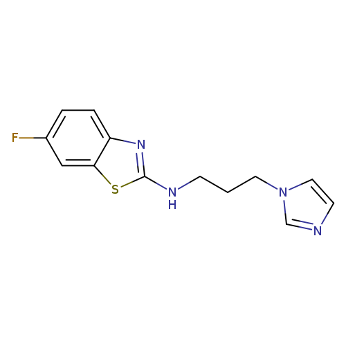 6-Fluoro-N-[3-(1H-imidazol-1-yl)propyl]-1,3-benzothiazol-2-amine