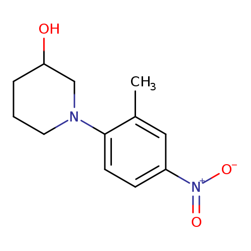 1-(2-Methyl-4-nitrophenyl)piperidin-3-ol