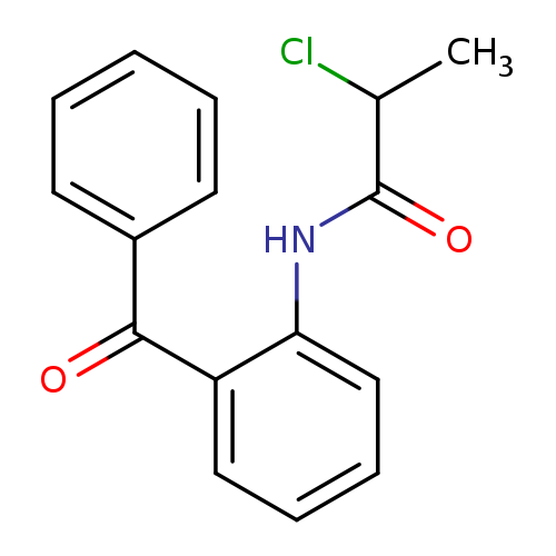 N-(2-benzoylphenyl)-2-chloropropanamide