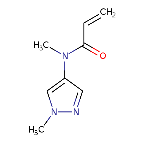 N-methyl-N-(1-methyl-1H-pyrazol-4-yl)prop-2-enamide
