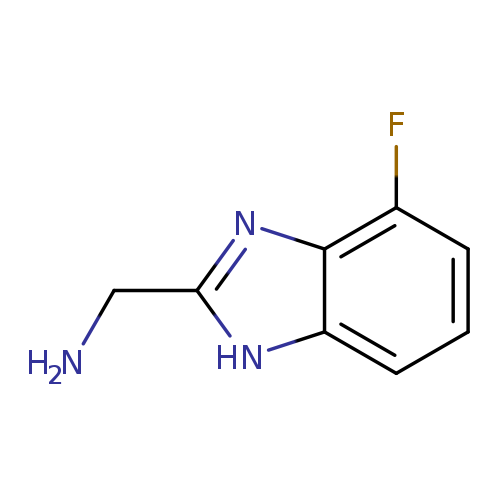 1H-Benzimidazole-2-methanamine,4-fluoro-(9CI)