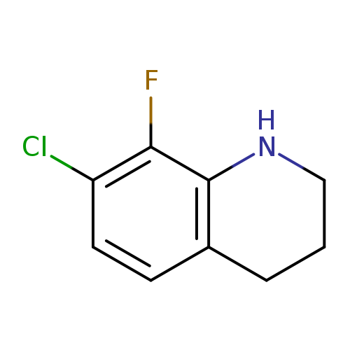 7-chloro-8-fluoro-1,2,3,4-tetrahydroquinoline