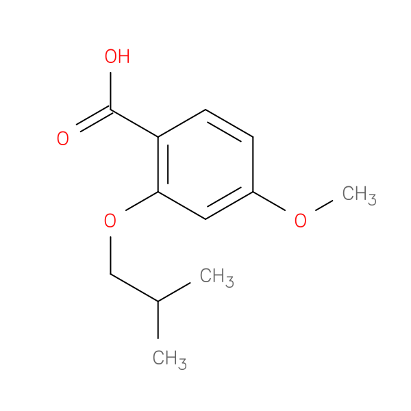 4-methoxy-2-(2-methylpropoxy)benzoic acid