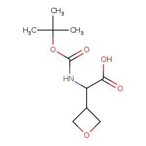 3-Oxetaneacetic acid, α-[[(1,1-dimethylethoxy)carbonyl]amino]-