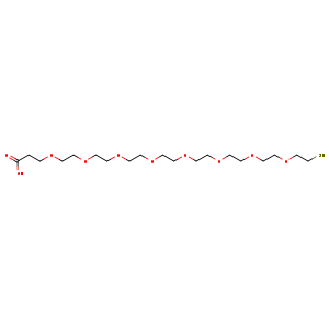 4,7,10,13,16,19,22,25-Octaoxaheptacosanoicacid, 27-mercapto-