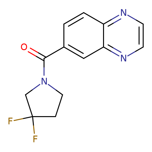 6-(3,3-difluoropyrrolidine-1-carbonyl)quinoxaline