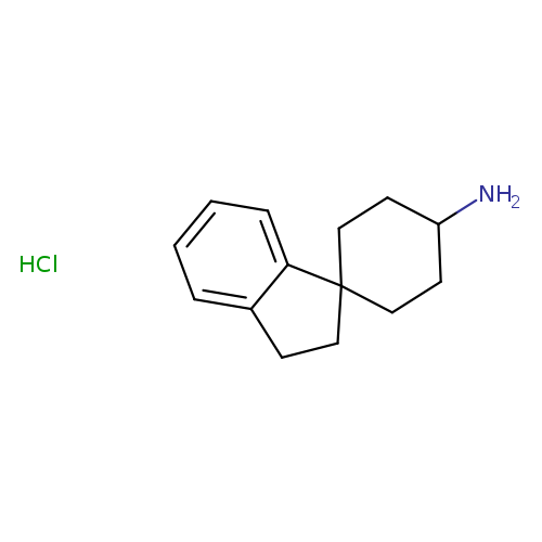 2',3'-dihydrospiro[cyclohexane-1,1'-inden]-4-amine hydrochloride