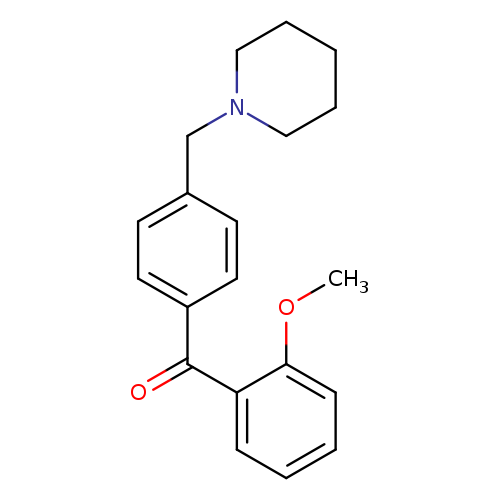 2-Methoxy-4'-piperidinomethyl benzophenone