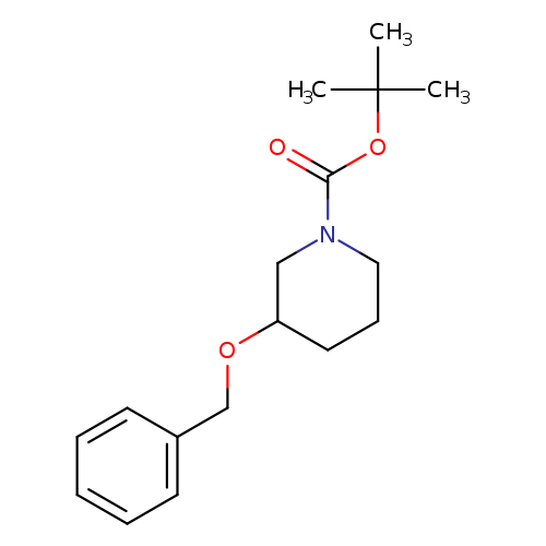 tert-butyl 3-(benzyloxy)piperidine-1-carboxylate
