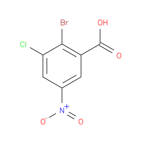 2-Bromo-3-chloro-5-nitrobenzoic acid