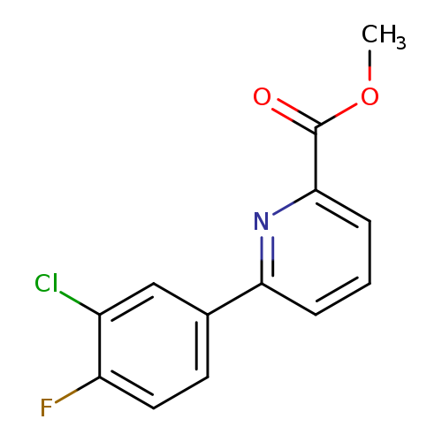 Methyl 6-(3-chloro-4-fluorophenyl)pyridine-2-carboxylate