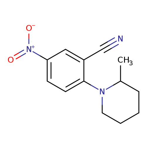 2-(2-Methylpiperidin-1-yl)-5-nitrobenzonitrile