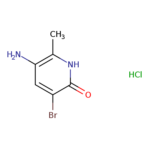 5-amino-3-bromo-6-methyl-1,2-dihydropyridin-2-onehydrochloride