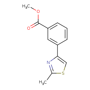 3-(2-Methyl-thiazol-4-yl)-benzoic acid methyl ester