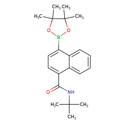 N-(tert-Butyl)-4-(4,4,5,5-tetramethyl-1,3,2-dioxaborolan-2-yl)-1-naphthamide