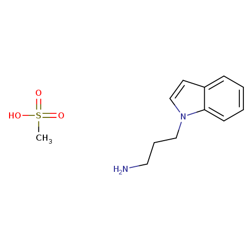 3-(1H-Indol-1-yl)propan-1-amine, HCl