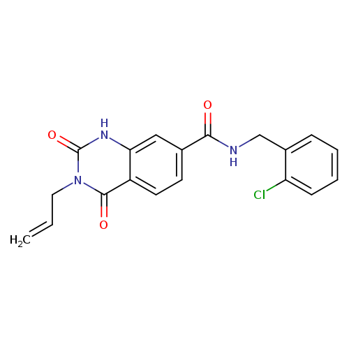 N-[(2-chlorophenyl)methyl]-2,4-dioxo-3-(prop-2-en-1-yl)-1,2,3,4-tetrahydroquinazoline-7-carboxamide