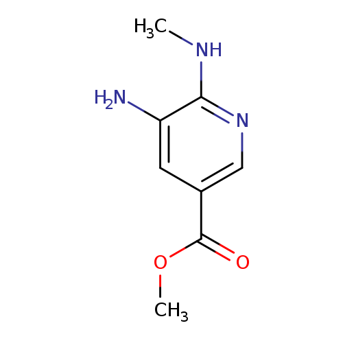 Methyl 5-amino-6-(methylamino)pyridine-3-carboxylate