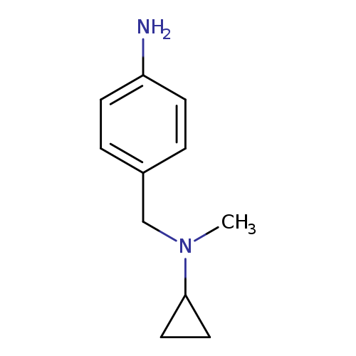 4-([Cyclopropyl(methyl)amino]methyl)aniline