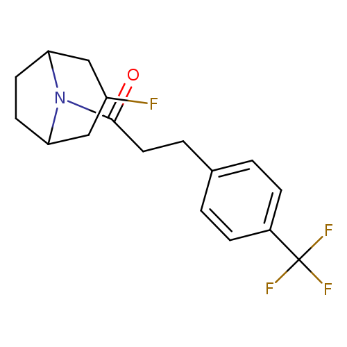 1-{3-fluoro-8-azabicyclo[3.2.1]octan-8-yl}-3-[4-(trifluoromethyl)phenyl]propan-1-one