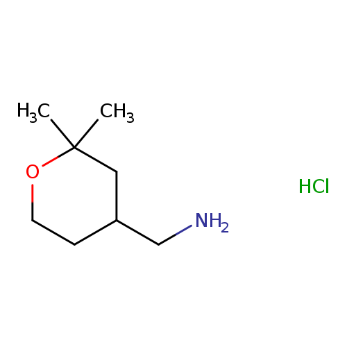 (2,2-Dimethyltetrahydro-2h-pyran-4-yl)methanamine hcl